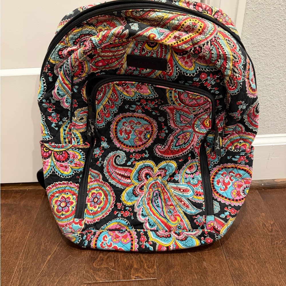 Vera Bradley Multicolor Paisley Backpack